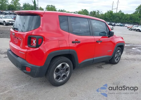 2016 Jeep Renegade Sport z USA, uszkodzony, nr VIN ZACCJAAW4GPC58013